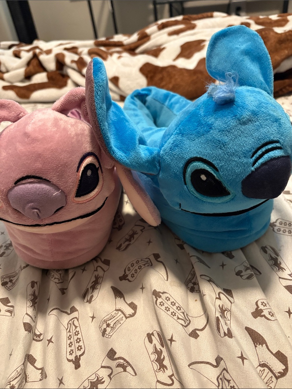 Stitch & Angel footies/Slippers